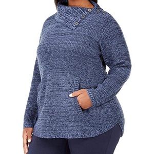 Style and Co blue sweater NWT